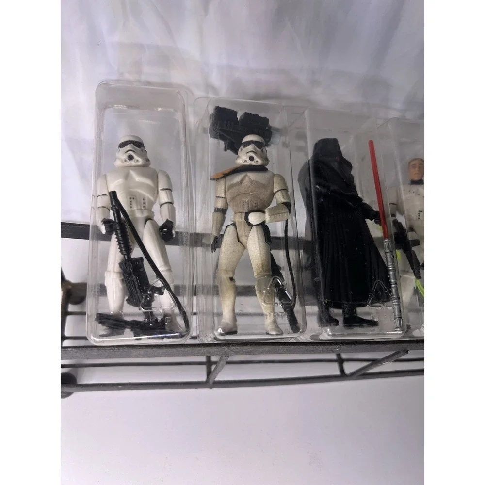 4 Kenner Star‎ Wars Figures, 1 Hasbro Figure With Accessories Lot